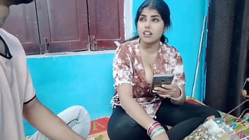 Sexy Indian girl enjoys pussy fucking from delivery boy